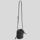 LONGCHAMP Le Pliage Extra XS Leather Bucket Bag Black 10317987
