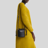 LONGCHAMP Le Pliage Extra XS Leather Bucket Bag Black 10317987