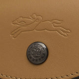 LONGCHAMP Le Pliage Extra XS Leather Handbag Tabac L1500987