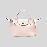 LONGCHAMP Le Pliage Extra XS Leather Handbag Nude L1500987
