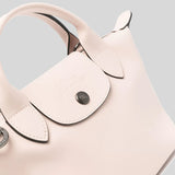 LONGCHAMP Le Pliage Extra XS Leather Handbag Nude L1500987