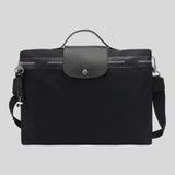 LONGCHAMP Le Pliage Collection Briefcase With Strap Black1031HSR