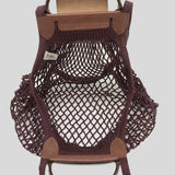 LONGCHAMP Le Pliage Filet L Mesh Bag Eggplant 10121HVH