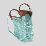 LONGCHAMP Le Pliage Filet L Mesh Bag Lagon 10121HVH