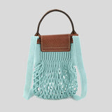 LONGCHAMP Le Pliage Filet XS Mesh Bag Lagoon 10139HVH