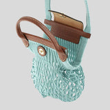 LONGCHAMP Le Pliage Filet XS Mesh Bag Lagoon 10139HVH