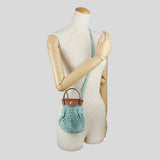 LONGCHAMP Le Pliage Filet XS Mesh Bag Lagoon 10139HVH