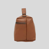 LONGCHAMP Le Pliage Extra XS Vanity Leather Handbag Cognac 10187987