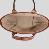 LONGCHAMP Le Pliage Collection XS Basket Crossbody Bag Brown 10307HGK