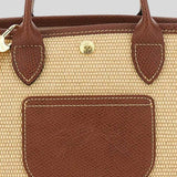 LONGCHAMP Le Pliage Collection XS Basket Crossbody Bag Brown 10307HGK