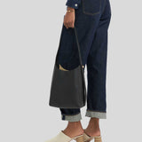 TORY BURCH Small Romy Hobo Shoulder Bag Black 175172