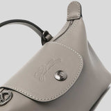 LONGCHAMP Le Pliage Extra XS Leather Pouch Crossbody Turtledove 34205987