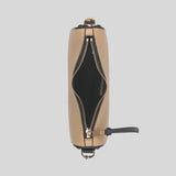 MARC JACOBS Drifter Small Convertible Leather Shoulder Bag Iced Coffee/Black 4P4HSH015H01