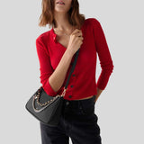 KATE SPADE Margot Nylon Convertible Crossbody Bag Black KN256