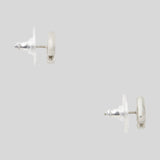 KATE SPADE Everyday Spade Enamel Studs Earrings Lilac o0ru3069