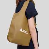 A.P.C. Ninon Small Tote Bag Olive Green PUAAT-M61861