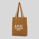 A.P.C. Lou Rue Madame Unisex Tote Shoulder Bag Camel COHBB-M61937