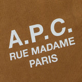 A.P.C. Lou Rue Madame Unisex Tote Shoulder Bag Camel COHBB-M61937