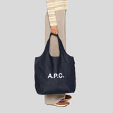 A.P.C. Ninon Tote Bag Canvas Indigo COHIZ-M61565