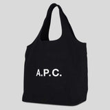 A.P.C. Ninon Canvas Tote Bag Noir Black COZZS-M61565