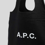 A.P.C. Ninon Canvas Tote Bag Noir Black COZZS-M61565