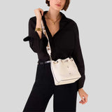 KATE SPADE Emma Small Bucket Bag Parchment KK071