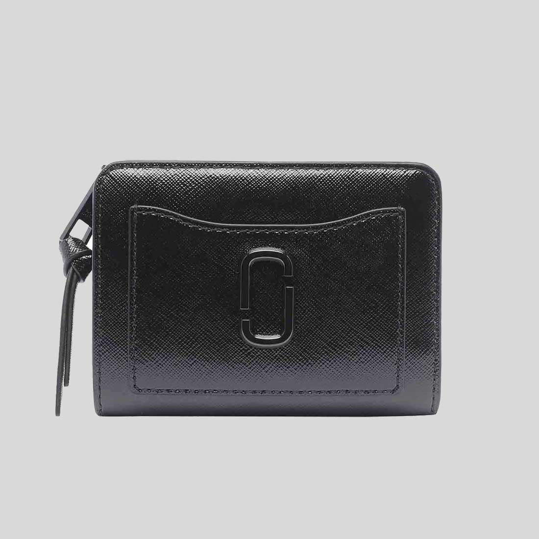 新作★Marc Jacobs 4F4SMP011S01 Turnlock Wallet Marc Jacobs 4F4SMP011S01 Turnlock Wallet In BLack Gold Plate