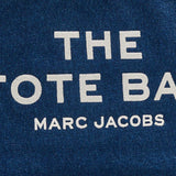 MARC JACOBS The Denim Chain Medium Tote Bag Dark Wash 2F4HTT018H05
