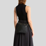 MARC JACOBS Preppy Swing Pack Crossbody Bag Black 4R4HCR040H02