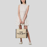 MARC JACOBS The Jacquard Large Tote Bag Warm Sand M0017048