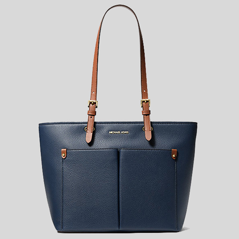 Michael michael kors jet set medium best sale logo pocket tote bag