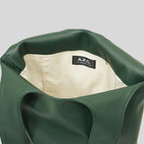 A.P.C. Ninon Small Tote Bag Vert Fonce PUABO-M61861
