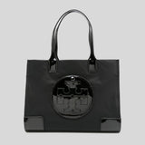 TORY BURCH Small Ella Patent Tote Bag Black 90482 lussocitta lusso citta Zalora lazada shopee amazon