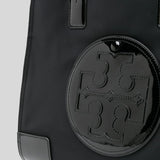TORY BURCH Small Ella Patent Tote Bag Black 90482