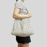 LUSSOCITTA ECO-VOGUE TOTE WHITE