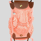 LONGCHAMP Le Pliage Filet L Mesh Bag Blush 10121HVH