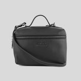 LONGCHAMP Le Pliage Extra XS Vanity Leather Handbag Black 10187987