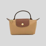 LONGCHAMP Le Pliage Original Pouch With Handle Camel 34175089