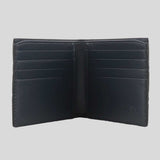GUCCI Men's Signature GG Leather Bifold Wallet Navy 779836
