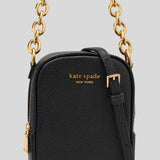 KATE SPADE Jolie Chain Phone Crossbody Bag Black KI517