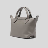 LONGCHAMP Le Pliage Extra XS Leather Handbag Turtledove L1500987