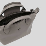 LONGCHAMP Le Pliage Extra XS Leather Handbag Turtledove L1500987