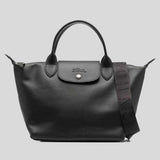 LONGCHAMP Le Pliage Extra S Leather Handbag Black L1512987