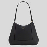 KATE SPADE Lena Triple Compartment Shoulder Bag Black KH435