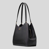 KATE SPADE Lena Triple Compartment Shoulder Bag Black KH435