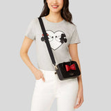 KATE SPADE Minnie Mouse Mini Camera Bag Black Multi KH621