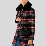 KATE SPADE Dumpling Pebbled Leather Mini Triple Compartment Satchel Black KI859