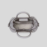 KATE SPADE Dumpling Pebbled Leather Mini Triple Compartment Satchel Mountain Grey KI859