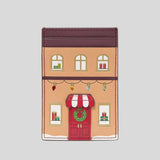 KATE SPADE Oh What Fun Gingerbread House Small Slim Cardholder KJ072