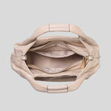 KATE SPADE Carter Nylon Small Pleated Crossbody Bag Cozy Grey KL965